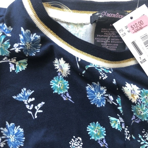 Habitual And Xtraordinary Girls Lot of 2 Tops Tee Shirts Sz M (10) NEW - Picture 3 of 8